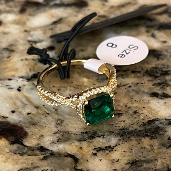 Rachel Zoe CZ Ring SZ 8 - Picture 1 of 1
